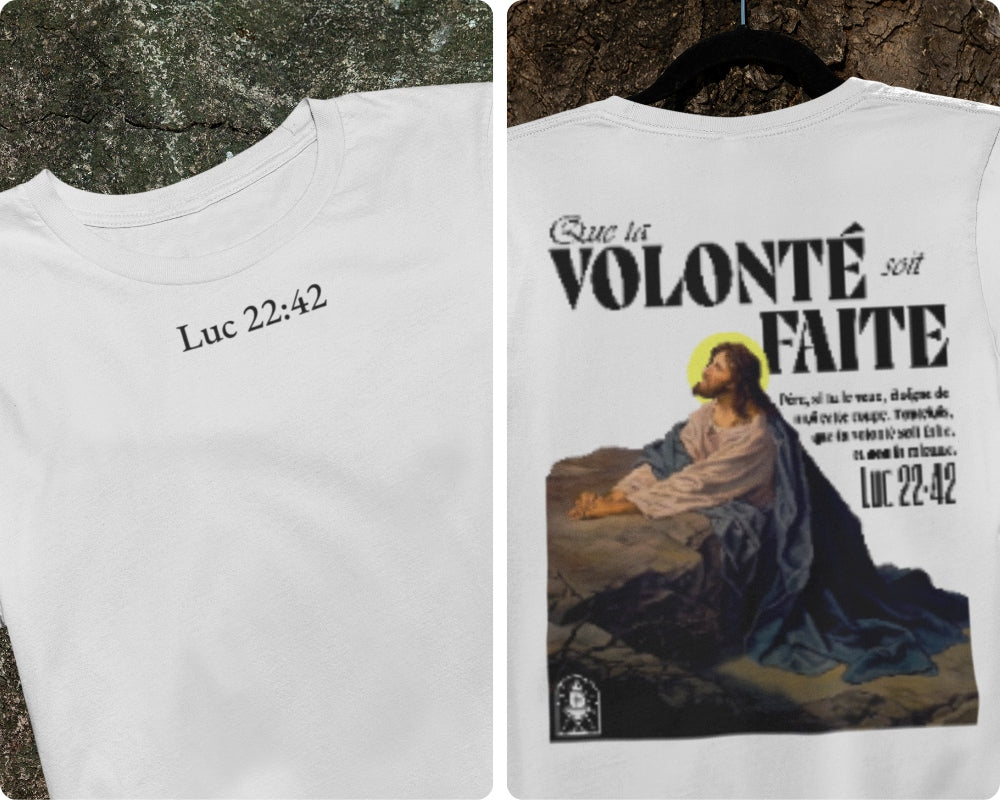 T-shirt Luc 22:42 Le 14e Apôtre